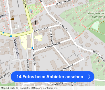 Möblierte 1-Raumwohnung mit Terrasse - Foto 1