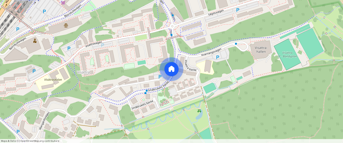 Flemingsberg, Huddinge, Stockholm, Visättravägen 6