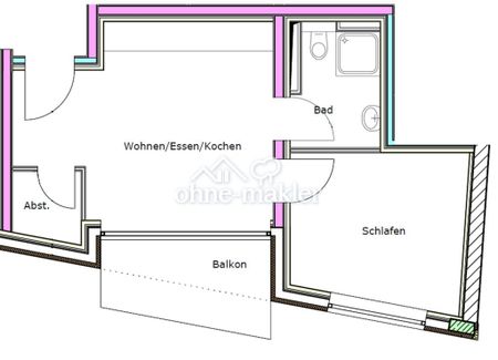 2-Zimmer-Neubauapartment im Erstbezug mit Südbalkon, hellem Bad und hochwertiger Einbauküche - Photo 5