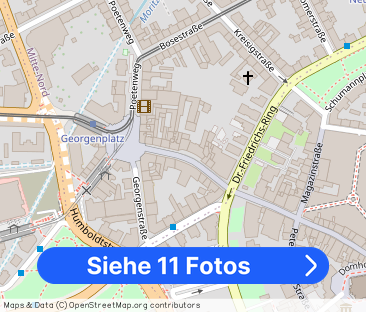 Große, stadtnahe 3-Raum-Wohnung mit NEUER Einbauküche - Foto 1