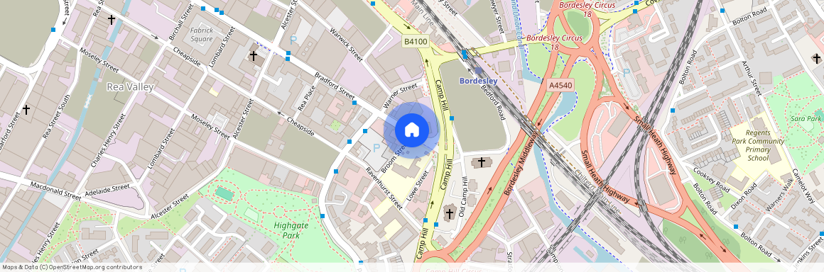 Bradford St, Birmingham B12 0AL, United Kingdom