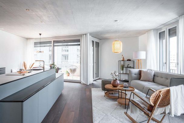 3.5-Zimmer Neubauwohnung in der Überbauung «7 Lerchen» - Ihr modern... - Photo 1