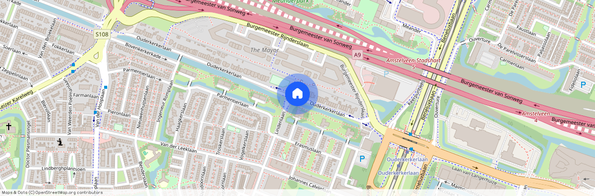 Van der Leekbuurt, 1185 AG, Ouderkerkerlaan, Amstelveen