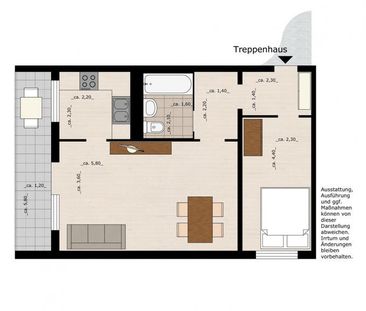 Erstbezug nach Sanierung - modern wohnen - Foto 1