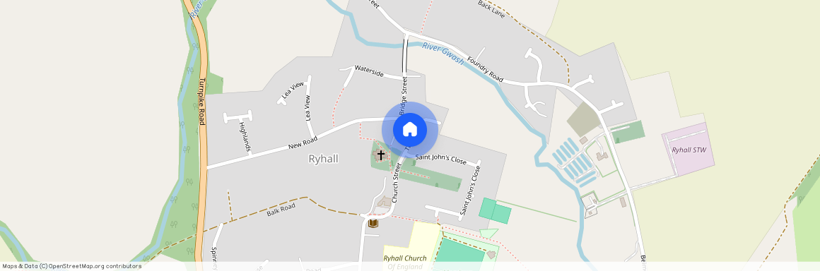 The Square, Ryhall, Stamford