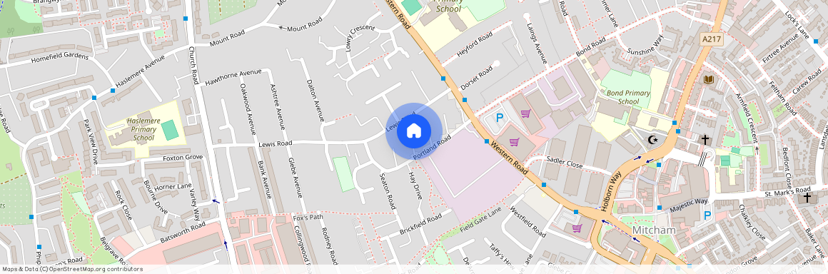 Portland Road, Mitcham, London