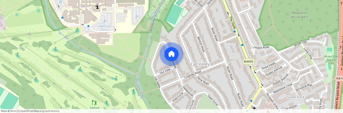 Glebelands, Oxford, Headington