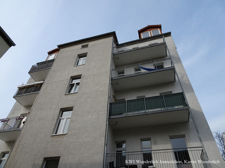 Wohnen im Kiez: 3 Raumwohnung mit Südbalkon & Tageslichtbad - Foto 2