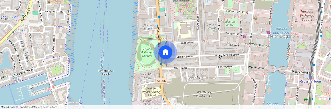 Bowsprit Point Westferry Road (Canary Wharf), London, E14