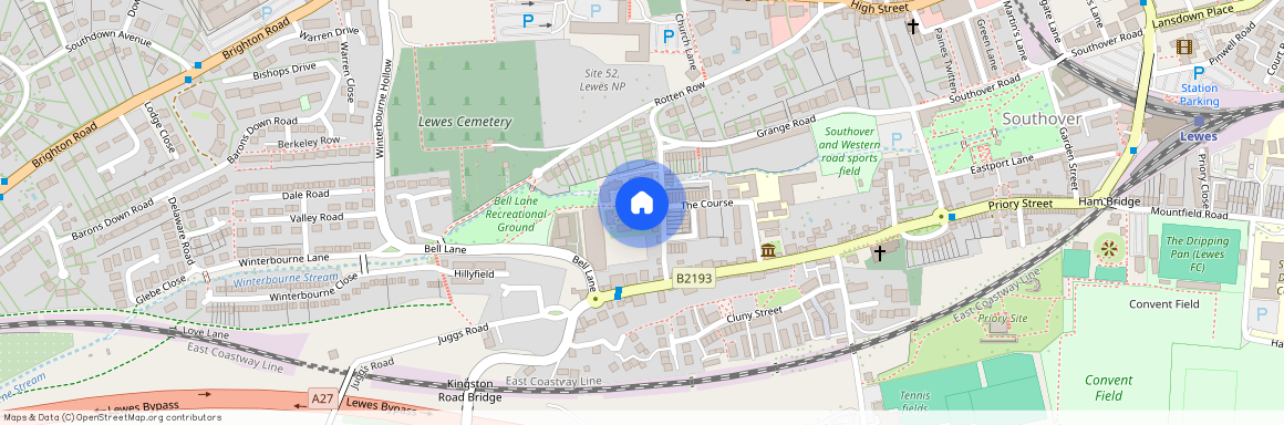 St. Pancras Gardens, Lewes, East Sussex, BN7
