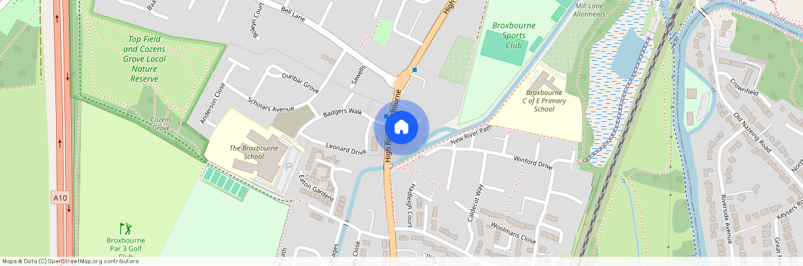 The Haywards, The Lawns Drive, Broxbourne, Hertfordshire