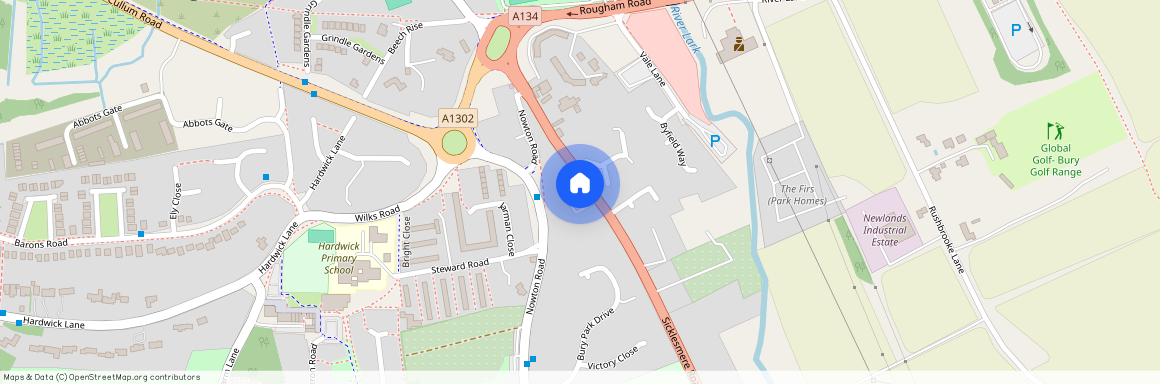 Sicklesmere Road, Bury St Edmunds, IP33