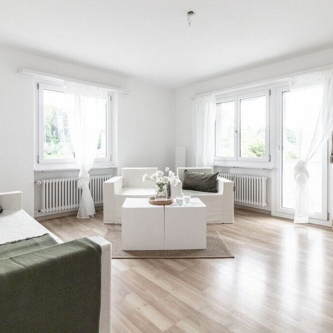 Naturnahe und helle 4 Zimmerwohnung in Melchnau - Foto 1