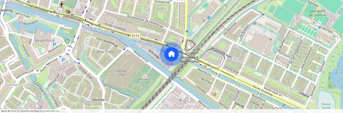 Punt Sniep, 316, Diemen