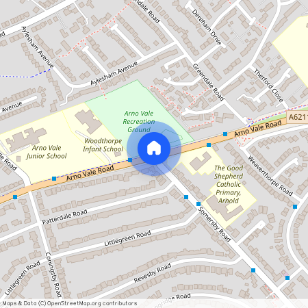 Honingham Close, Arnold