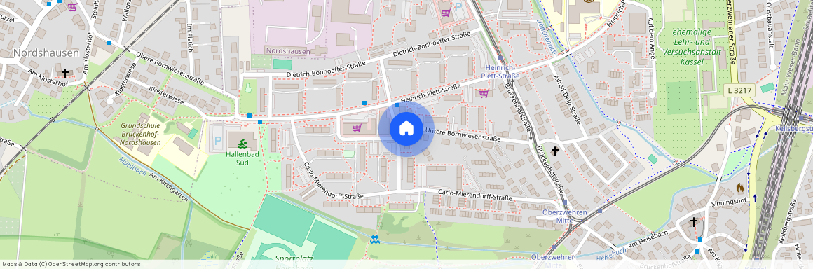 Untere Bornwiesenstr. 21, 34132 Kassel OT Oberzwehren