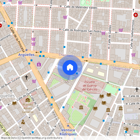 Calle de Santa Cruz de Marcenado, Madrid, Community of Madrid 28015