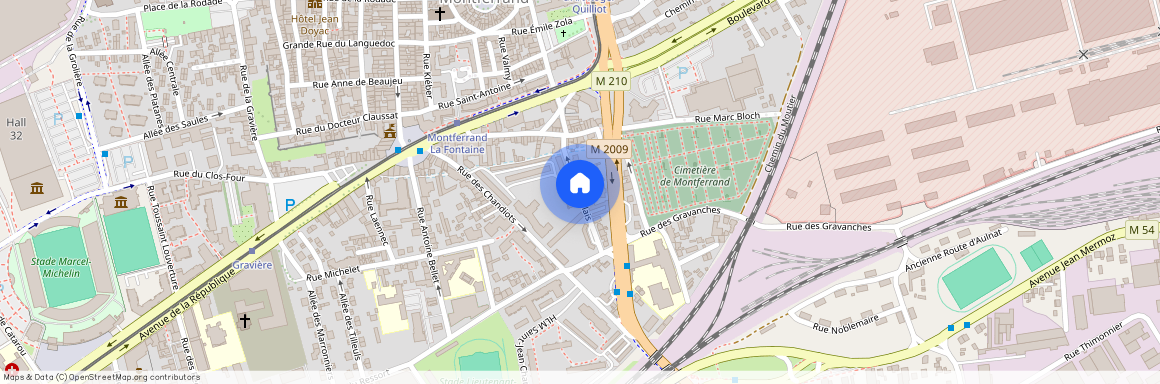 Rue Rabelais, Clermont-Ferrand