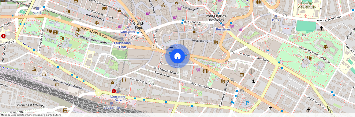 1003 Tunnel O St-François, 1010 Lausanne