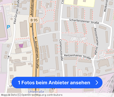 Ruhige 2-Raum-Whg ++ Küche und Bad mit Fenster+ Balkon - Foto 1