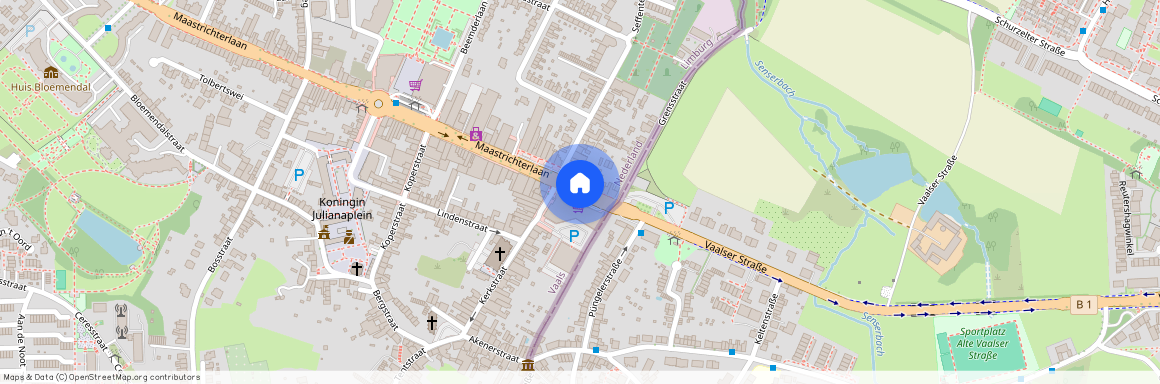 Vaals, 6291 EK, Maastrichterlaan, Vaals