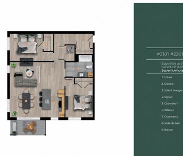 À louer / Appartement - Photo 6
