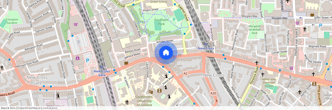 347 New Cross Rd, London, London, SE14 6AT