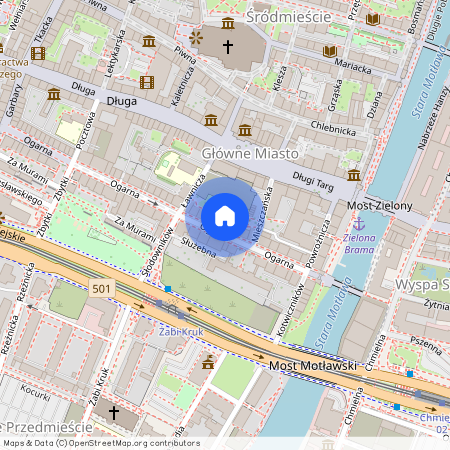 ul. Ogarna, Śródmieście, Gdańsk, pomorskie