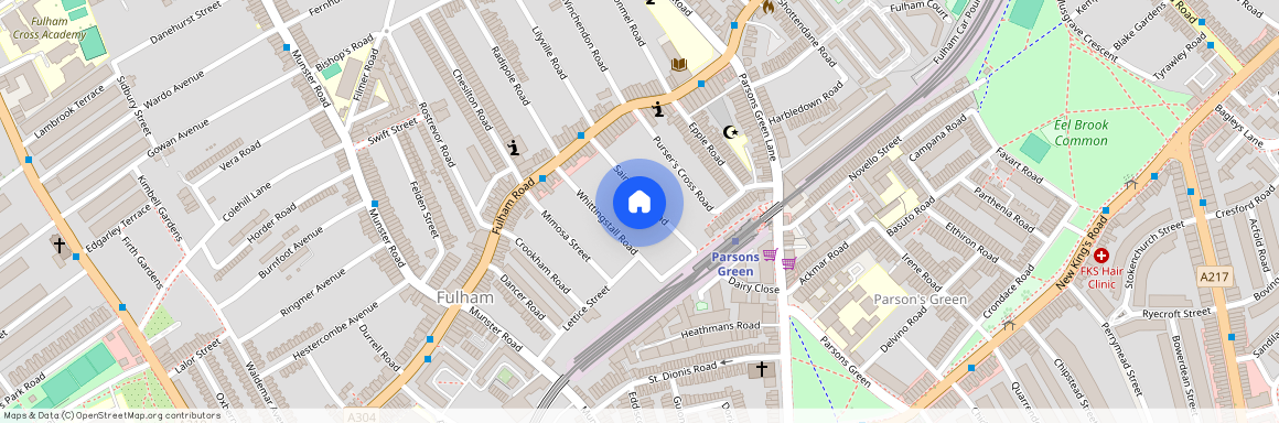 St Maur Road, Parsons Green, London