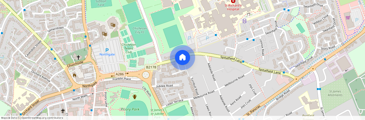 7 Bishopsgate Walk, Chichester, Chichester PO19 6FQ, United Kingdom