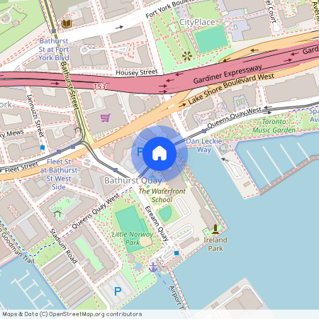 Queens Quay W. near Queens Quay/Bathurst, Old Toronto, Old Toronto, Toronto, M5V 4A7