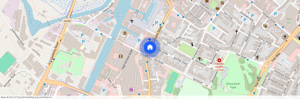 Southgate Street, Gloucester, Gloucestershire, GL1