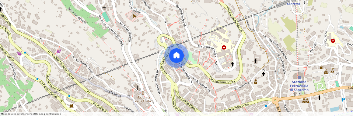 Ospedale, Via Zeffiro Massa, 362, Sanremo