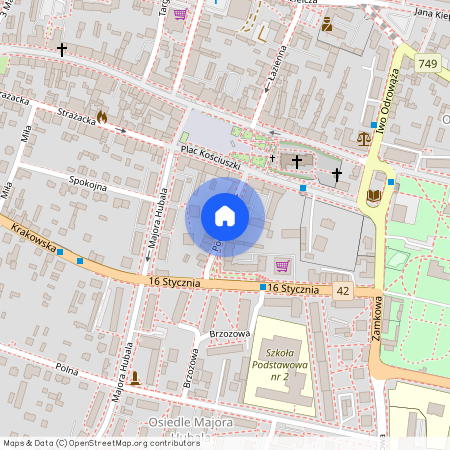 ul. Pocztowa, Końskie, Końskie, konecki, świętokrzyskie