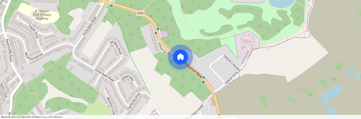 Kidsgrove Bank, Kidsgrove, Stoke-on-Trent, Staffordshire, ST7