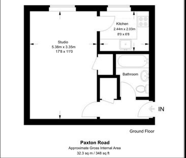 Studio Flat, Paxton Road, SE23 - Photo 5