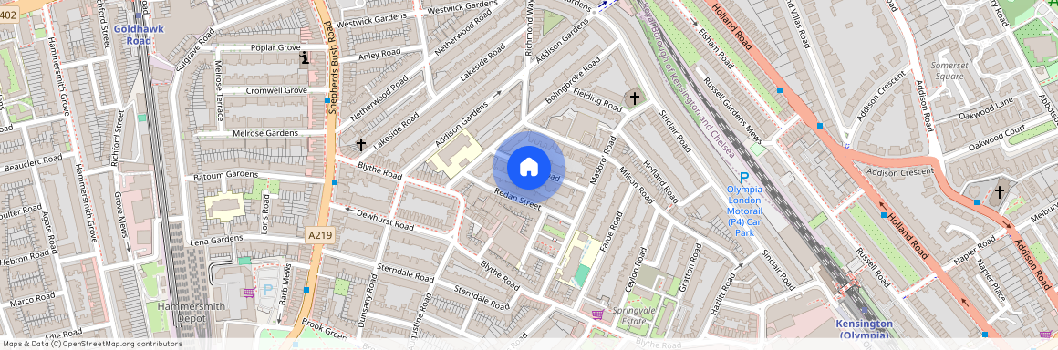 23 Irving Road, Grosvenor Court, Brook Green, W14 0JU, London