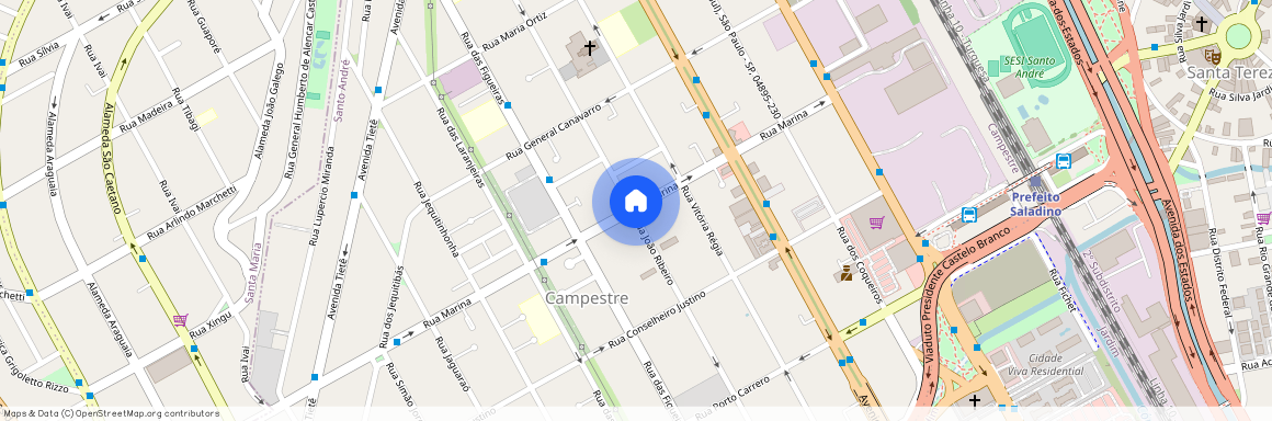 Rua João Ribeiro, Campestre, Santo André