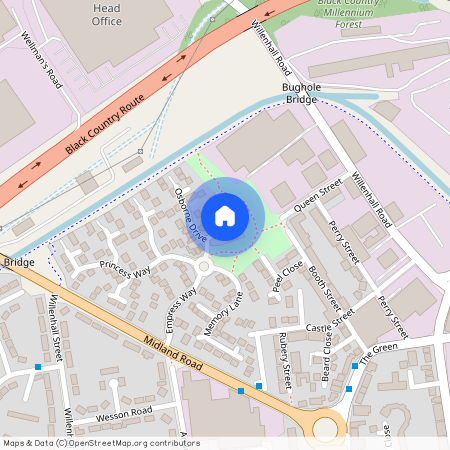 Windsor Walk, Darlaston