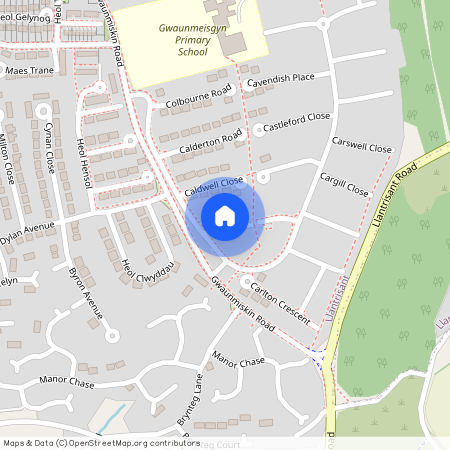 Caldicott Close, Beddau