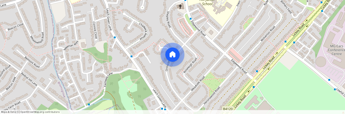 Ormscliffe Road, Rednal, Birmingham, West Midlands, B45