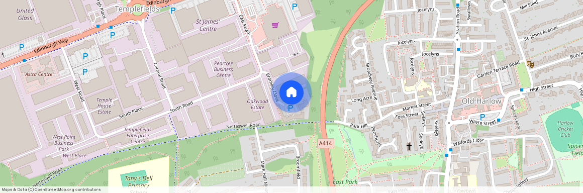 Bromley Close, East Road, Harlow, CM20 2GD, Essex