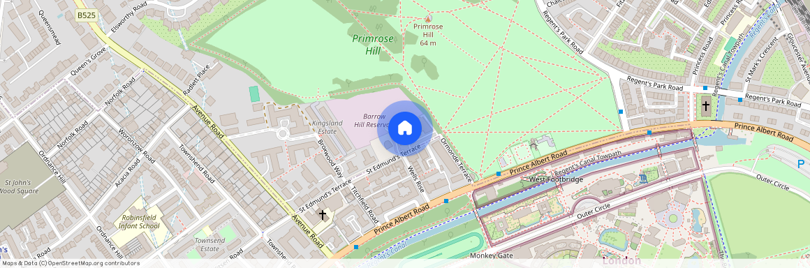 St Edmund's Terrace, Primrose Hill, London, NW8