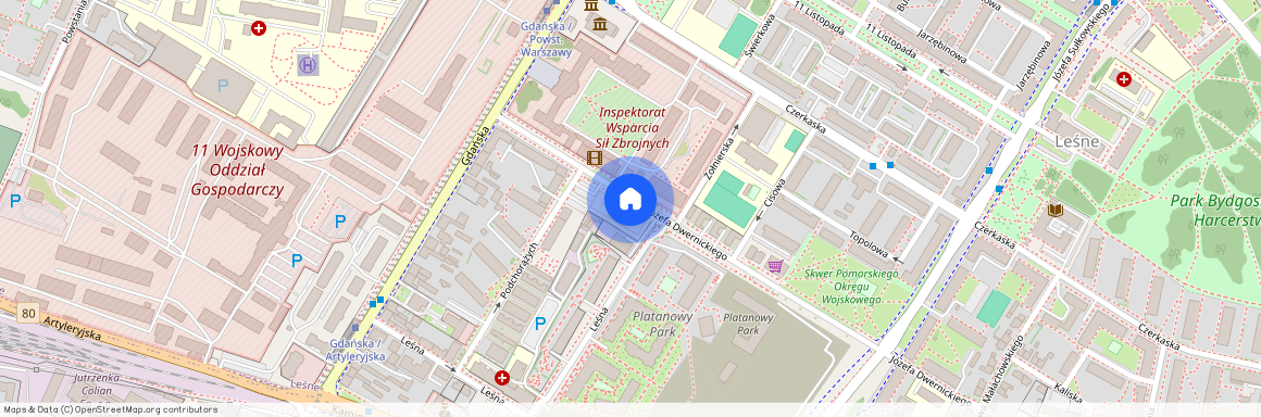 ul. Józefa Dwernickiego 8b, Leśne, Bydgoszcz, kujawsko-pomorskie