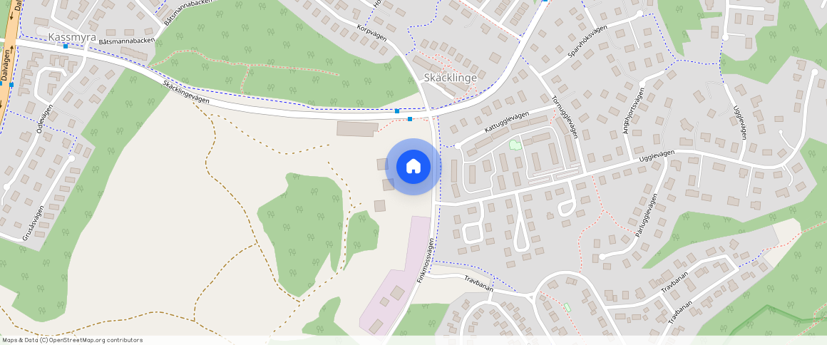 Trollsländevägen **, Tumba