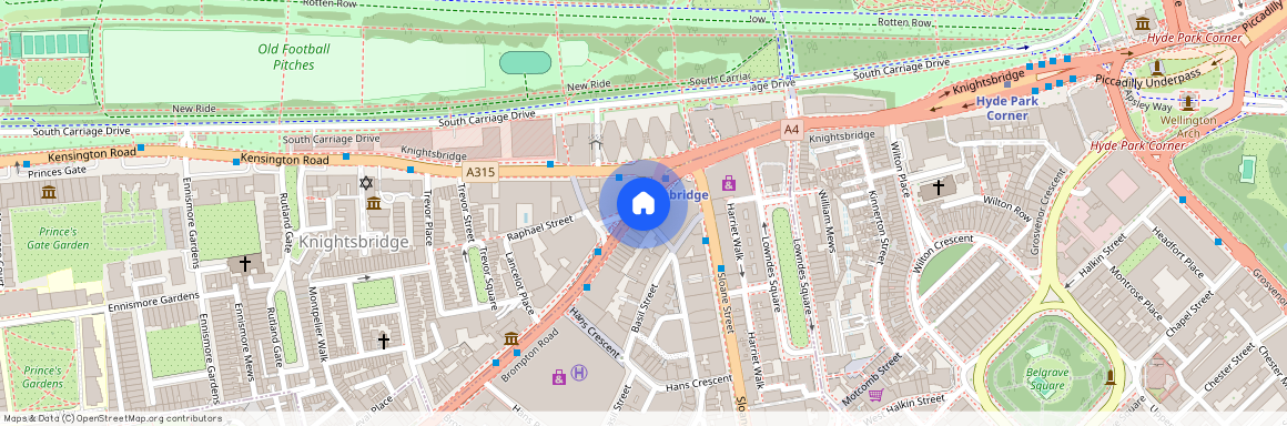 33 Ovington Court, Brompton Road, SW3, West London
