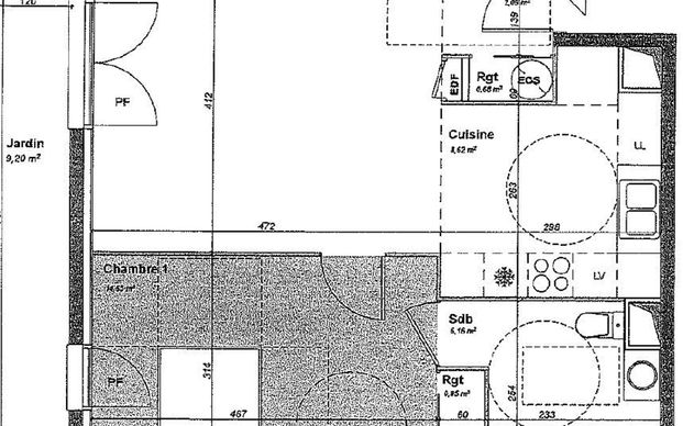 Appartement à louer 2 pièces • 52,18 m2 Mont-Saint-Aignan - Photo 1