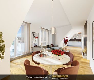 Exklusive und großzügige Dachgeschosswohnung mit moderner Ausstattu... - Photo 1