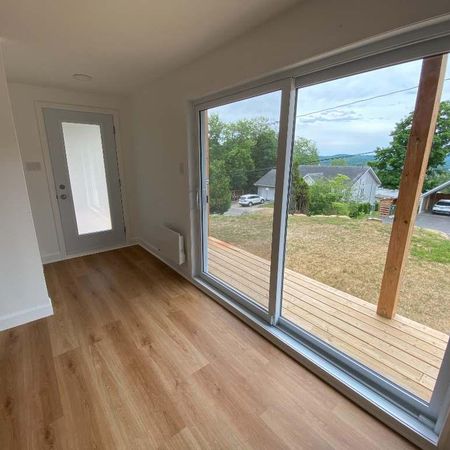 3 ½ neuf à Sainte-Agathe – Vue sur le lac, terrasse, jardin – près de l’hôpital, semi meublé - Photo 4