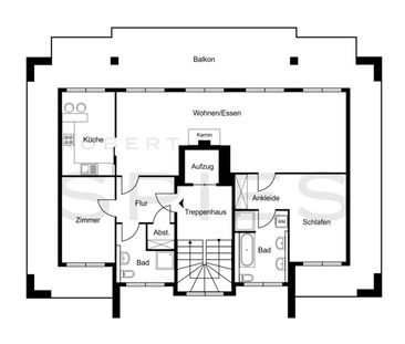 Exklusive 3-Zimmer-Penthousewohnung in guter Wohnlage - Photo 5